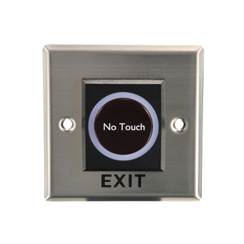Infrared sensor door open button